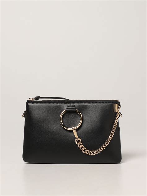 CHLOÉ: Borsa Faye Chloé in nappa 